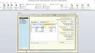 Utility Billing Rate Changes