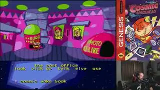 Juegos a Oscuras Episode 1:  Got Games OKC, Cosmic Spacehead Sega Genesis