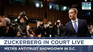 LIVE: Mark Zuckerberg Arrives for Meta&rsquo;s Facebook Trial in Washington, D.C. | Facebook Trial | AC1G