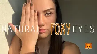 NATURAL FOXY EYES 🦊 c&oacute;mo RASGAR la MIRADA🤎| Valentina G&uuml;nther