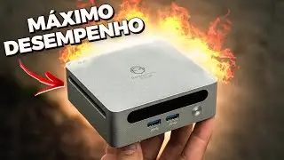 FIZ OVERCLOCK EM UM MINI PC BARATO COM Ryzen 5700U E FICOU SENSACIONAL! GenMachine Ren5000
