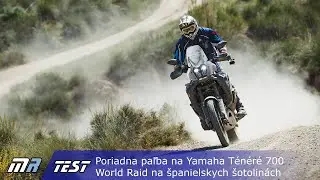 Poriadna paľba na Yamaha Ténéré 700 World Raid na španielskych šotolinách - motoride.sk