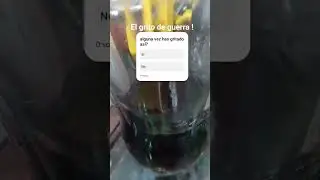 Ojos cerrados! 😜 grito de guerra