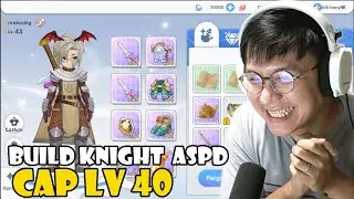 BUILD KNIGHT SWORD ASPD ! RAGNAROK BACK TO GLORY ! CAP LV 40
