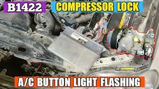 How To Fix AC Compressor Lock Problem Toyota Mark x 2009 | Fixing a Locked Up AC Compressor