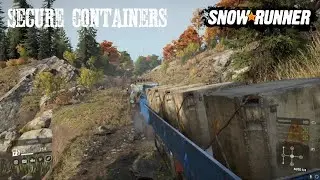 Contamination Removal Secure Containers With Azov 5319 New Phase 9 SnowRunner Update/DLC Gameplay