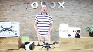Квадрокоптер RELICE QD-704WHD + VR-очки EYE TRAVEL 2.0