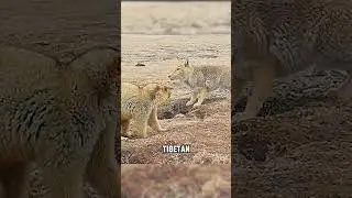 Mischievous Square-Faced Tibetan Fox😂 #animals #foryou #pets #cuteanimal #cat #fox #wildlife