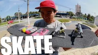 MONTANDO SKATE DOS SONHOS MAURICIO NISHIHARA! LB SKATE