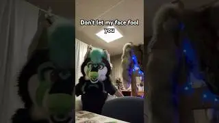 The creature&hellip; 👹 #furry #fursuit #skit #fursona #fursuiters #furries