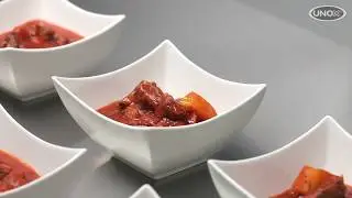 Пароконвектоматы UNOX CHEFTOP MIND Maps&trade; Plus - Приготовление гуляша (русские субтитры)