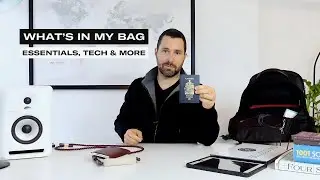 What's In My Bag: Travel Essentials, Tech & Music Gear Unpacked | Founder & President