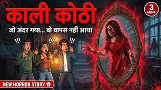 काली कोठी 😱 | जो अंदर गया&hellip; वो वापस नहीं आया | Horror Story in Hindi | Rohail animator