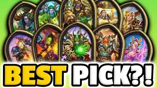 Picking The Best Level 50 Hero Skin! | Hearthstone Tavern Pass