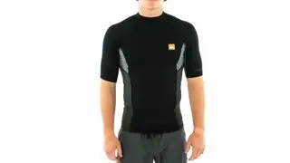 Quiksilver Waterman's Coastal S/S Fitted Rashguard | SwimOutlet.com