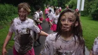 Latchford giants u12s - pretty mudder 5k event  for cancer research