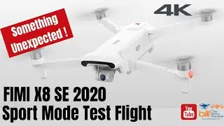 Fimi X8 SE 2020 Sport Mode Test Flight - Something Unexpected !