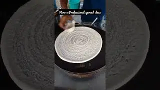 How a professional spread dosa😍❣️? Cheese Dosa Part-1 #shorts #trending #youtubeshorts #ytshorts