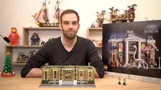 Teil 2 Bauen mit Spezi: Lego Icons 10326 Naturhistorisches Museum Modular Building + ComicCon STG