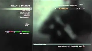 MW3 Real Modded Lobby ! PS3