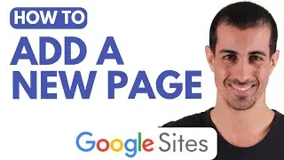 Как добавить новую страницу в Google Сайты