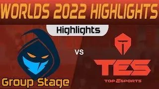 RGE vs TES Highlights Group Stage Worlds 2022 Rogue vs Top Esports by Onivia