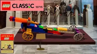 Lego Classic 10715 Military Gun MOC 🔫 How to Build French Napoleonic Cannon 1812 💰💲 Save Money