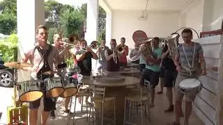 Utlopers Brass Band Cover La Colegiala (The Boy Next Door, Fresh Coast feat. Jody Bernal