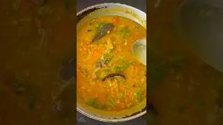 Fish head dal - Maacher Matha with Mooger Dal. A unique dal recipe from Bengal.