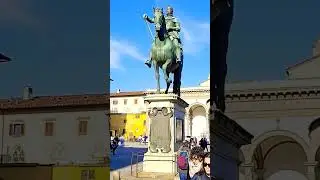 Florence, Tuscany, Italy | Piazza Santissima Annunziata