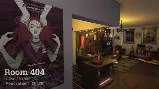 House Flipper Game - Valloween this House - Room 404 Renovation