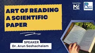 Stats Decoded || Art of Reading a Scientific Paper || 🎙️Speaker: Prof. Arun Seshachalam🩺