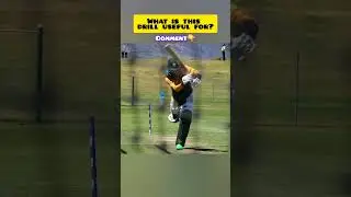 What&rsquo;s this drill improving? 👀 Comment your guess! 🏏