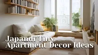 Japandi Tiny Apartment Decor Ideas for Small Spaces | Minimalist Calm & Cozy Living