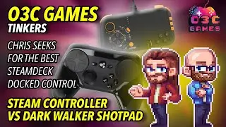 O3C GAMES TINKERS Steam Controller vs Darkwalker Shotpad vs DualSense (Access Games / Toybox, 2013)