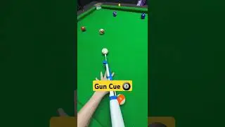 Billiards with a Gun Cue! 🎱🔫