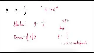 Domain and range of a function| General mathematics | grade 11