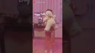 Happy teddy day status &hearts;️ Teddy day whatsapp status 😍 Teddy day song | Velentains week #Short