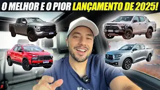 QUAL FOI A MELHOR E A PIOR CAMINHONETE LANÇADA EM 2025??