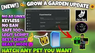 [🌻New🐝] Grow A Garden Friendship Update&hearts;️! Script Hatch Any Pet You Want🤑 | Keyless | No Ad Link