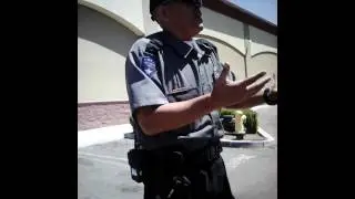 Ontel security on the job? Making up lies!