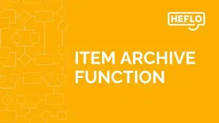Item archive function