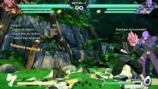 Black Goku combo 6K damage 1 bar DRAGON BALL FighterZ