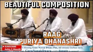 Raag Puriya Dhanashri   Bhai Satvinder Singh Ji Harvinder Singh Ji Delhi Wale