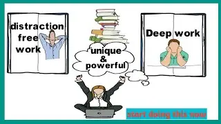 Distraction free work कैसे करे, success people के secrets ,deep work book summary in hindi.