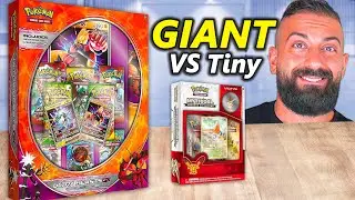 GIANT vs tiny Pokemon Box
