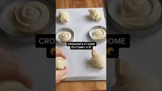 FIRST TIME making homemade croissants 🥐 using Claire Saffitz&rsquo; recipe!