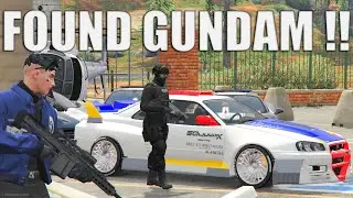 HANS O'CONNER NEKAT MENYERANG LSPD UNTUK MENDAPATKAN KEMBALI SKYLINE R34 GUNDAM !! GTA 5 ROLEPLAY