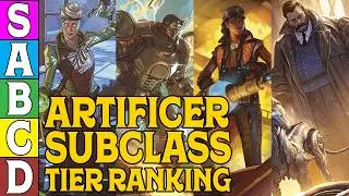 Artificer Subclass Tier Ranking for D&D 5e 2024