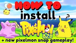 How To Install Pixelmon 8.2 in 2021 + New Gameplay